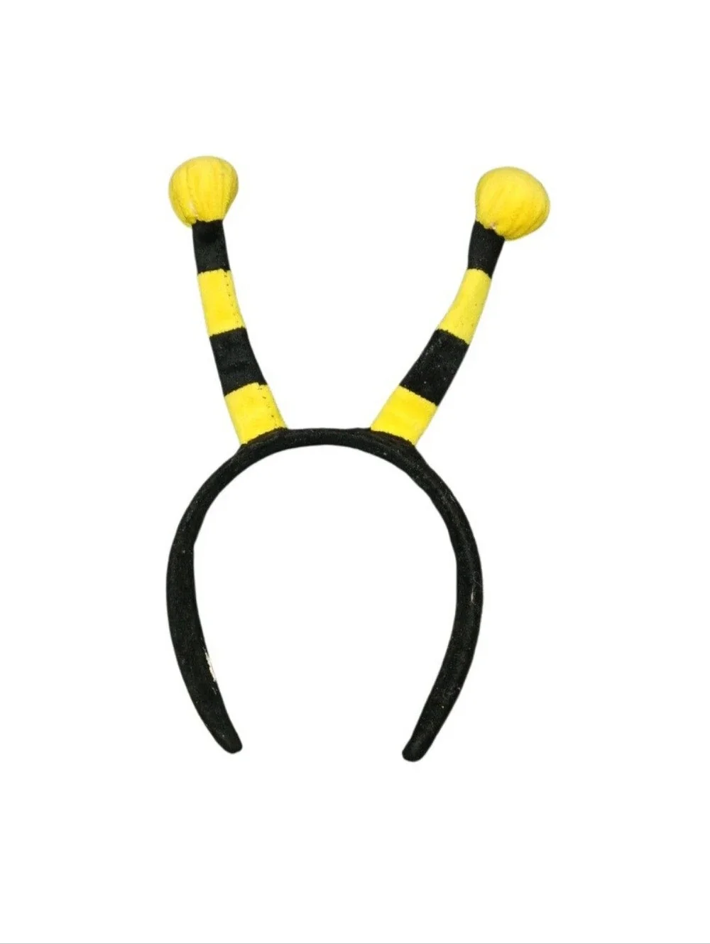 Yellow and Black Bee Antenna Headband Kids Costume Accessory